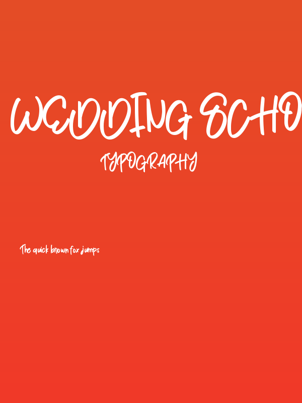 Wedding School Poster