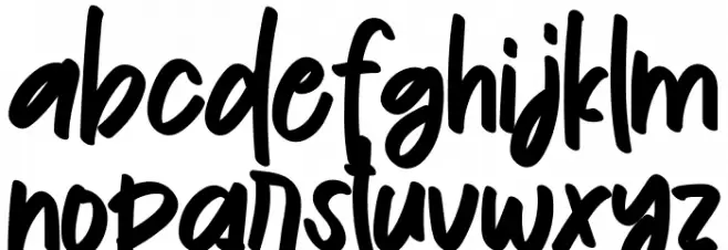 Wedding School फ़ॉन्ट लोअरकेस