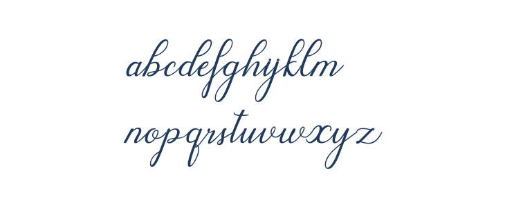 WeddingScript Lowercase