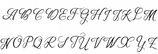 WeddingScript Schriftart Groß