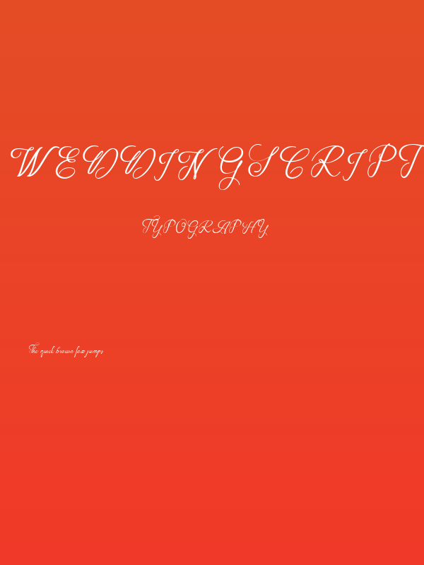 WeddingScript Poster