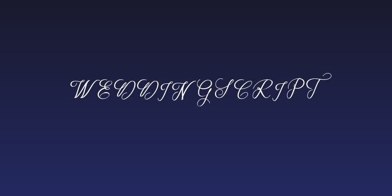 WeddingScript Social Header