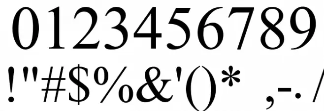 Wedges Font OTHER CHARS