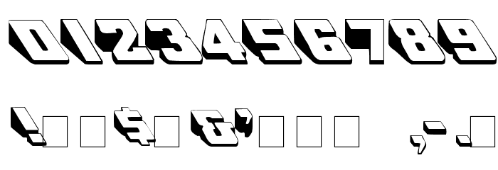Wedgie Medium Font OTHER CHARS