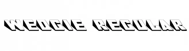 Wedgie Regular  Descarca Fonturi Gratis