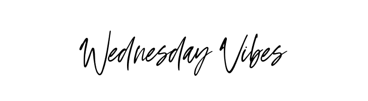 Wednesday Vibes  フリーフォントのダウンロード