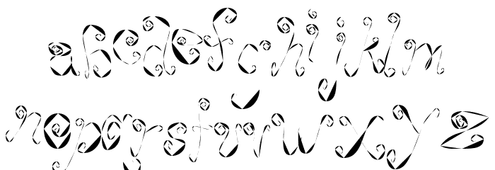 WeeWeeCafe Font LOWERCASE