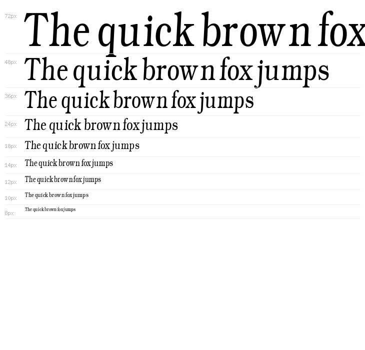 WeekdaysRomanSlant Waterfall