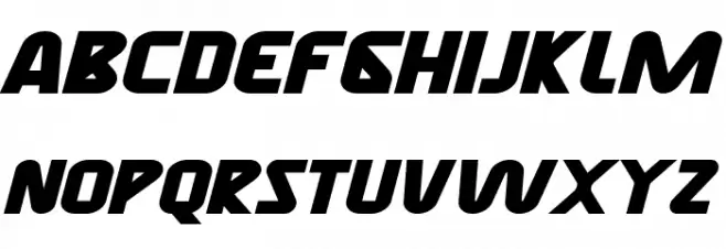 WeekendRacingDemo Caratteri MINUSCOLO