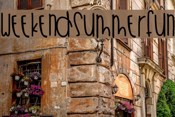 WeekendSummerFun Example 3