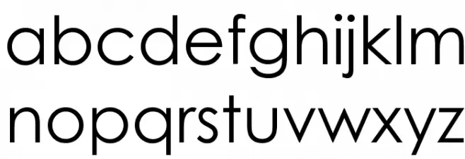WeezerFont Caratteri MINUSCOLO