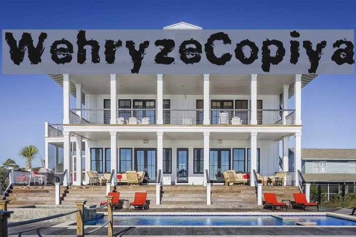 WehryzeCopiya Font examples