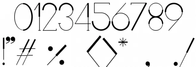 WeightUp-Bold Font OTHER CHARS