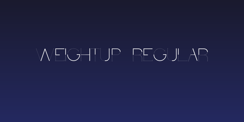 WeightUp-Regular Social Header