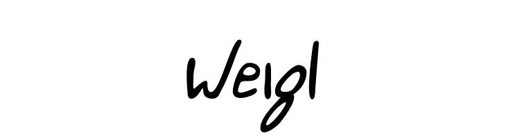 Weigl Font