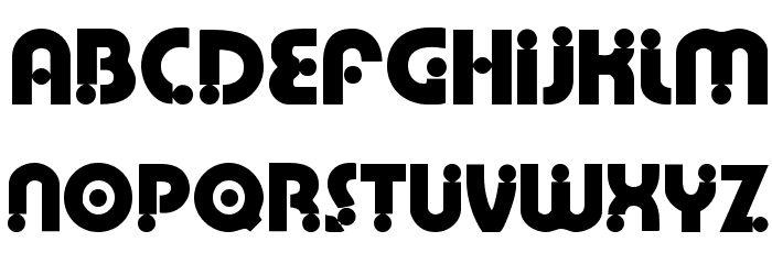 Weimar Font LOWERCASE