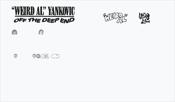 Weird Al Yankobats Business Card