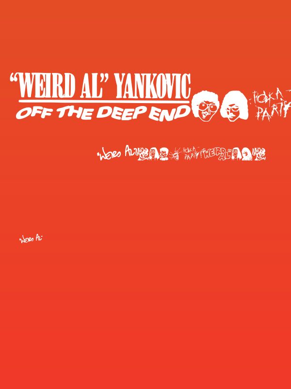 Weird Al Yankobats Poster