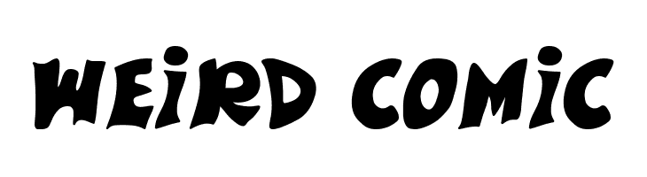 Weird Comic  Descarca Fonturi Gratis