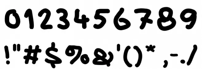 Weird Kids Caratteri ALTRI CARATTERI