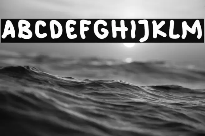 Weird Kids Schriftart examples