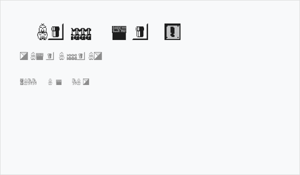 Weird Mario Bros Business Card