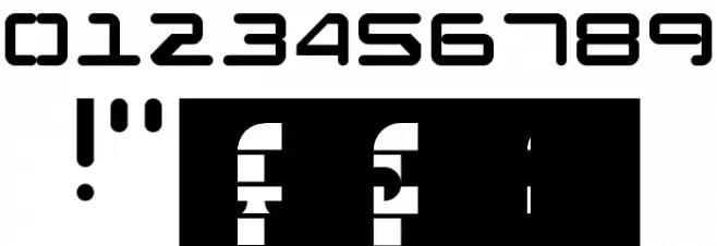 Weird Science NBP Regular Font OTHER CHARS