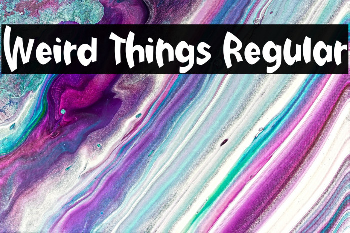 Weird Things Regular Example 3