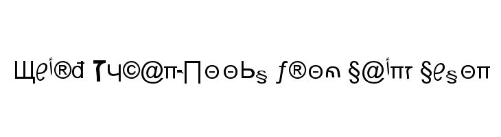 Weird Tucan-Noobs from Saint Seson  les polices de caractères gratuit tlcharger