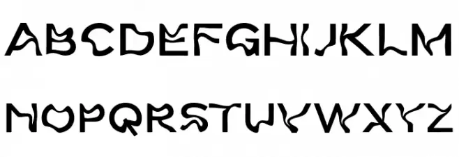 Weird Words DEMO 字体 大写
