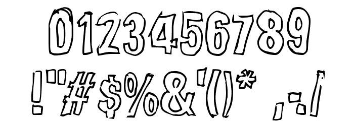 Weirdmojo Schriftart Anderer Schreiben