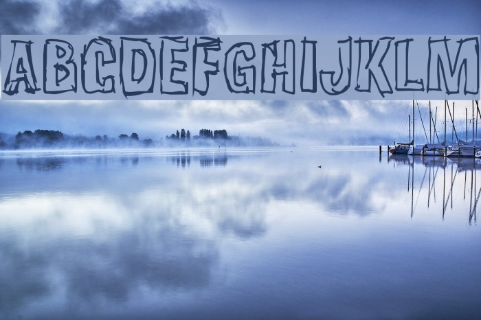 Weirdmojo Schriftart examples