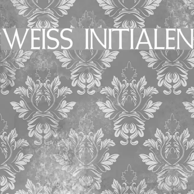 Weiss Initialen Fuentes examples