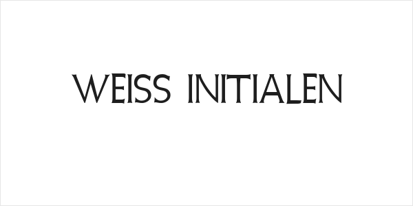 Weiss Initialen Logo