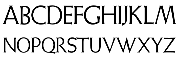 WeissInitialen Font LOWERCASE