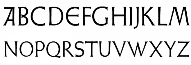 WeissLapidar Font LOWERCASE