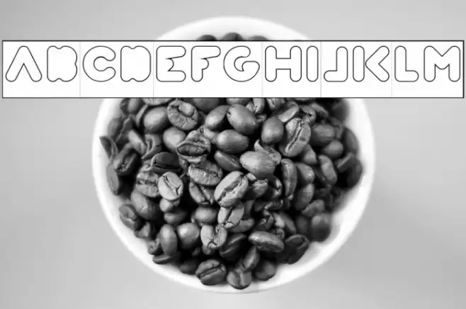 Weknow world-Hollow-Inverse Font examples