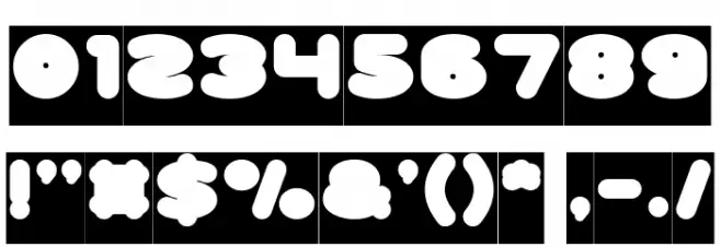 Weknow world-Inverse Font OTHER CHARS