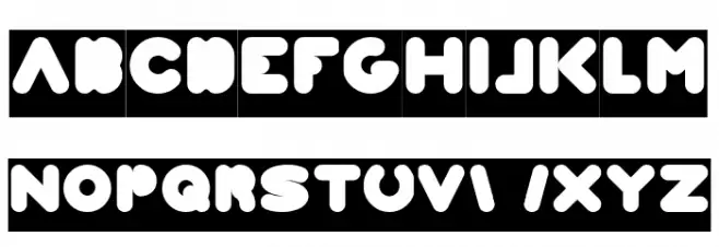 Weknow world-Inverse フォント 大文字