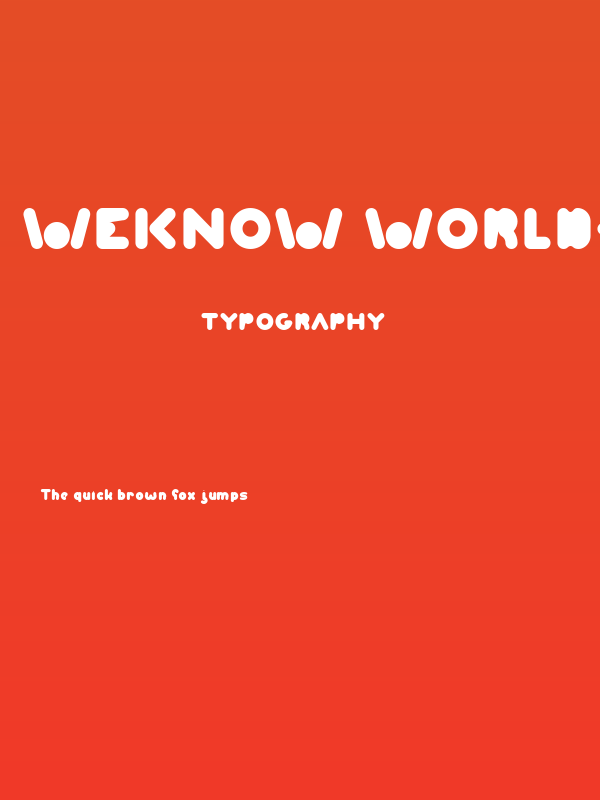 Weknow world-Light Poster