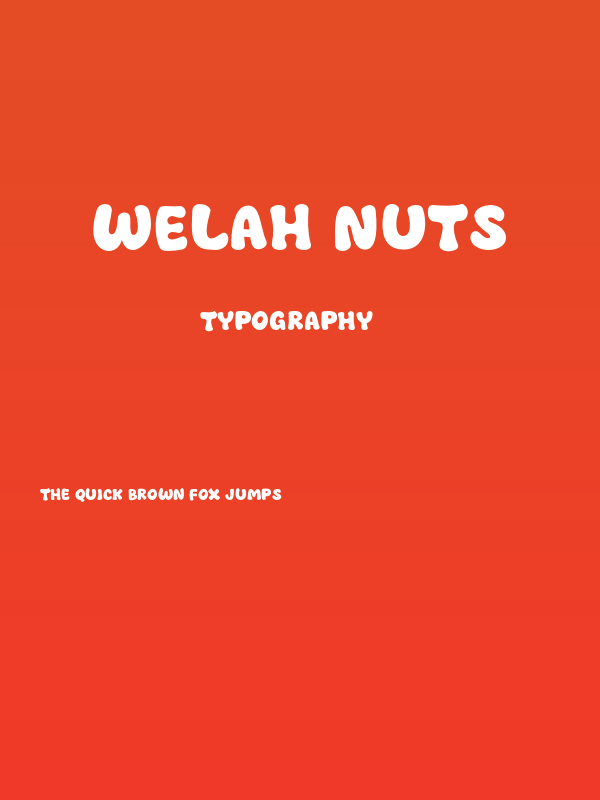 Welah Nuts Poster