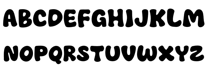 Welah Nuts Font LOWERCASE