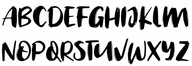 Welcome 2019 Schriftart Groß