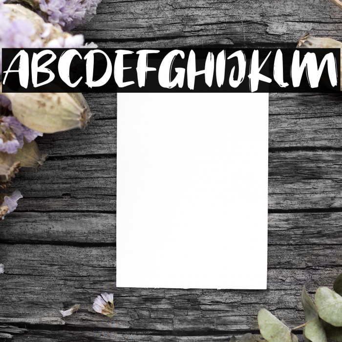 Welcome 2019 Schriftart examples