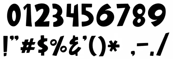 Welcome Christmas Font OTHER CHARS