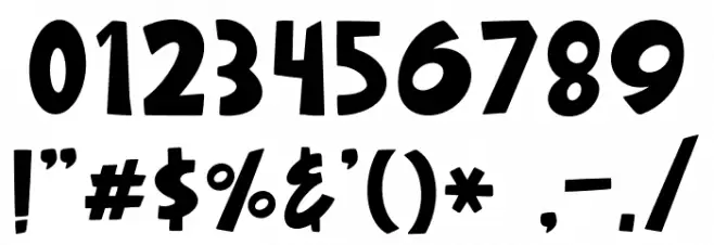 Welcome Christmas Font OTHER CHARS