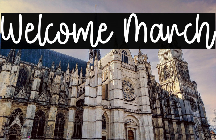Welcome March Example 1