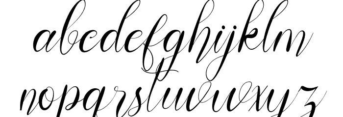 Welcome My Love Font LOWERCASE
