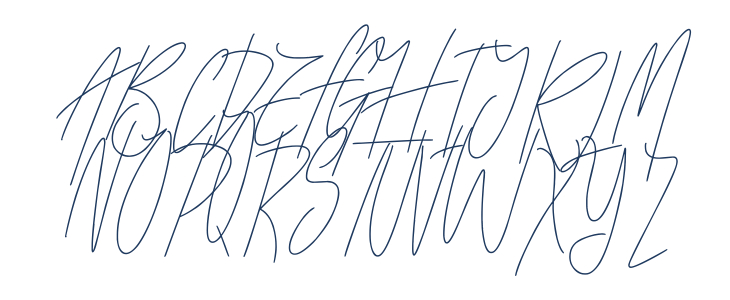 Welcome Script Uppercase