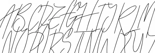 Welcome Script Font UPPERCASE